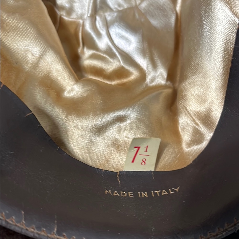 Cellini Italia Brown Felt Hat with Braided Band - Picture 6 of 8